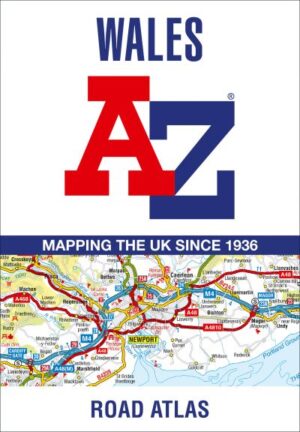 Wales A-Z road atlas