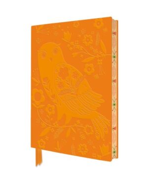 Bee Brown: Folk Owl Artisan Art Notebook (Flame Tree Journals)