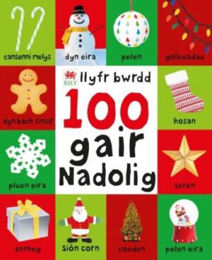 ***100 Gair Nadolig - Llyfr Bwrdd