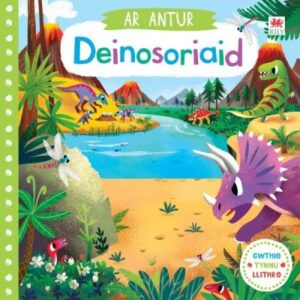 Ar Antur Deinosoriaid Cyfres Gwthio, Tynnu, Troi