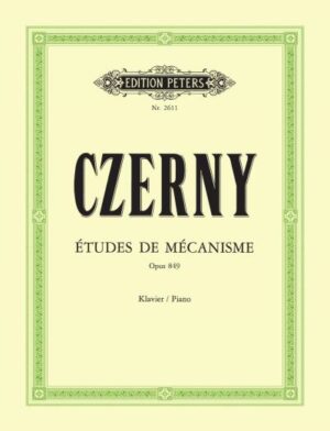 Czerny Etudes de Mecanisme Piano